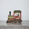 Caja Musical Tren con Luz 20 cm.
