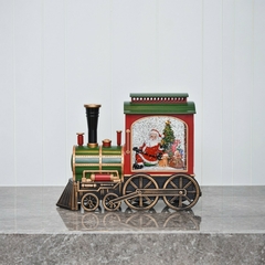 Caja Musical Tren con Luz 20 cm.