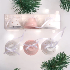 Set X3 Campanitas Rosa Colgantes - comprar online