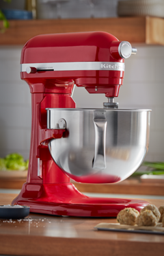 Batidora Planetaria Elevable KitchenAid 5.6L Empire Red - tienda online