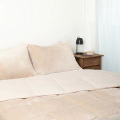 Acolchado Snug Deluxe Flannel Reversible Queen