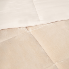 Acolchado Snug Deluxe Flannel Reversible Twin - Duvet Home