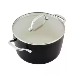 Batería Cocina Kitchenaid Antiadherente 10 Piezas Negro en internet
