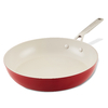 Sarten KitchenAid Antiadherente 31 cm. Rojo