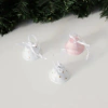 Set X3 Campanitas Rosa Colgantes