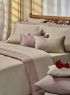 Juego de Sábanas Danubio 400 Hilos Algodón Egipcio King - tienda online