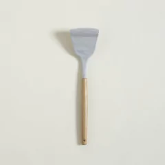 Espátula de Silicona Símil Mármol con Mango de Madera 31 cm. - comprar online