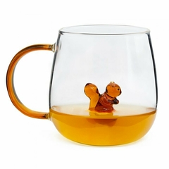 Taza mug vidrio cristal 3D 350 ml - comprar online