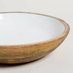 Bowl Madera Esmaltada Saha 30 cm. en internet