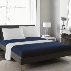 Sabana Ajustable Percal 200 Hilos 1 (1/2) Plaza - Duvet Home