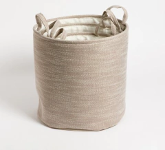 Set X3 Canastos Fabric Redondos - comprar online