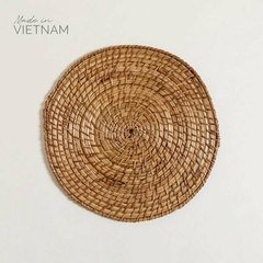 Centro de Mesa Redondo Vinh Natural 34 cm. - comprar online