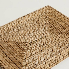Centro de Mesa Rectangular Vinh Natural 40x30 cm. - comprar online