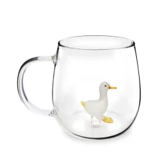 Imagen de Taza mug vidrio cristal 3D 350 ml