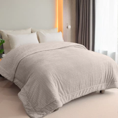 Acolchado Comfy Jacquard con Corderito Super King - comprar online