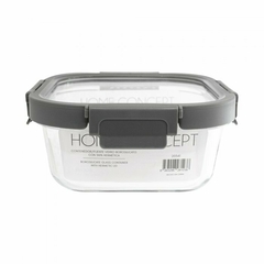 Contenedor Hermético Cuadrado de Vidrio - tienda online
