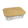 Contenedor Sakura Vidrio con Tapa Bamboo 1,5 Lts