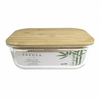 Contenedor Sakura Vidrio con Tapa Bamboo 2,3 Lts