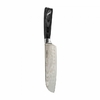 Cuchillo Sakura Santoku Pro Stainless Black Ebano 30 cm