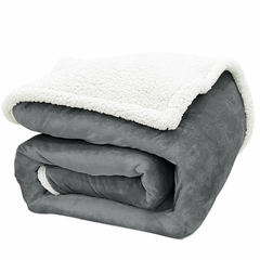 Edredon Flannel Corderito Mouton Twin - Duvet Home