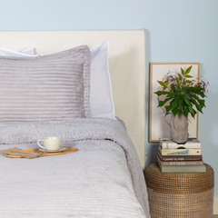 Acolchado Comfy Jacquard con Corderito Queen - comprar online