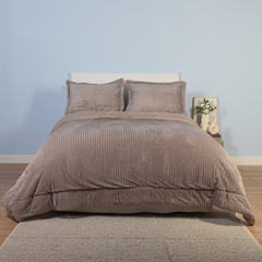 Acolchado Comfy Jacquard con Corderito Queen