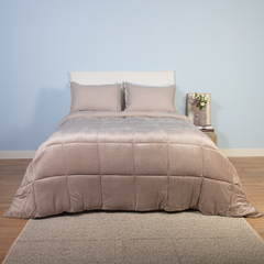 Acolchado Snug Soft Flannel Reversible Queen - tienda online