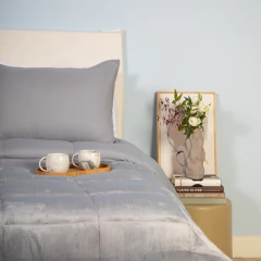 Acolchado Snug Soft Flannel Reversible Super King - Duvet Home