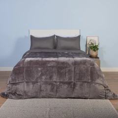 Acolchado Snug Soft Flannel Reversible Super King - tienda online