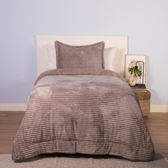 Acolchado Comfy Jacquard con Corderito Twin - tienda online