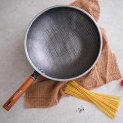 Wok Acero Inoxidable 32 cm en internet