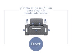 Funda de Sillón Madras 1 Cuerpo - Duvet Home