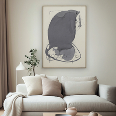 Cuadro Abstracto Moderno 100 x 70 cm. - comprar online