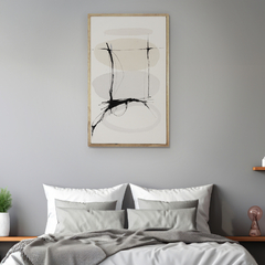 Cuadro Abstracto Moderno 50 x 30 cm. - comprar online