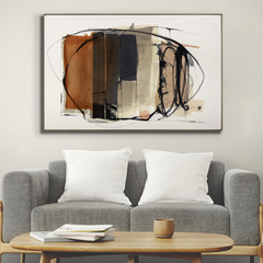 Cuadro Abstracto Moderno 140 x 100 cm. - comprar online