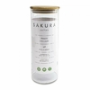 Frasco Sakura Vidrio con Tapa Bamboo 1,5 Lts