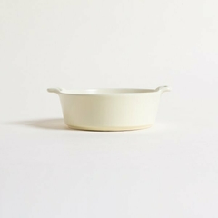 Fuente Redonda Cerámica Cream 20,5 cm - comprar online
