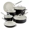 Batería Cocina Kitchenaid Antiadherente 10 Piezas Negro