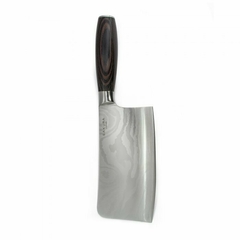 Cuchillo Sakura Hacha Pro Stainless Steel Black Ebano 30 cm.