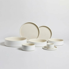 Plato Hondo Lagoa Cream 19 cm. en internet