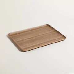 Bandeja Roble Japandi 36 x 28 cm.
