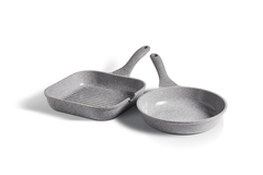 Combo Cerámica 2 Piezas Grill Sartén (CMB 4)