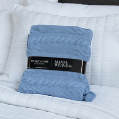 Manta Pie de Cama Weave - tienda online