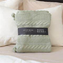 Imagen de Manta Pie de Cama Weave