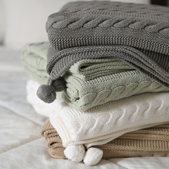 Imagen de Manta Pie de Cama Weave