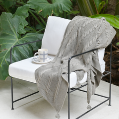 Manta Pie de Cama Weave - comprar online