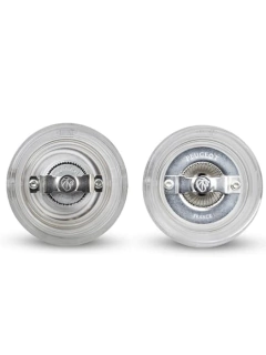 Set Molinillo Peugeot Nancy Pimienta/Sal 12 cm Transparente - comprar online