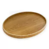 Bandeja Cuiaba Ovalada De Madera Bamboo 33 X 43 Cm
