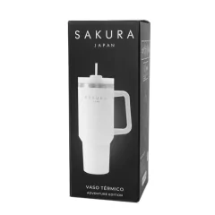 Vaso Térmico Sakura Adventure Blanco 1,18 lts. - comprar online
