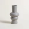 Florero Moma Grey 21,5x14 cm.